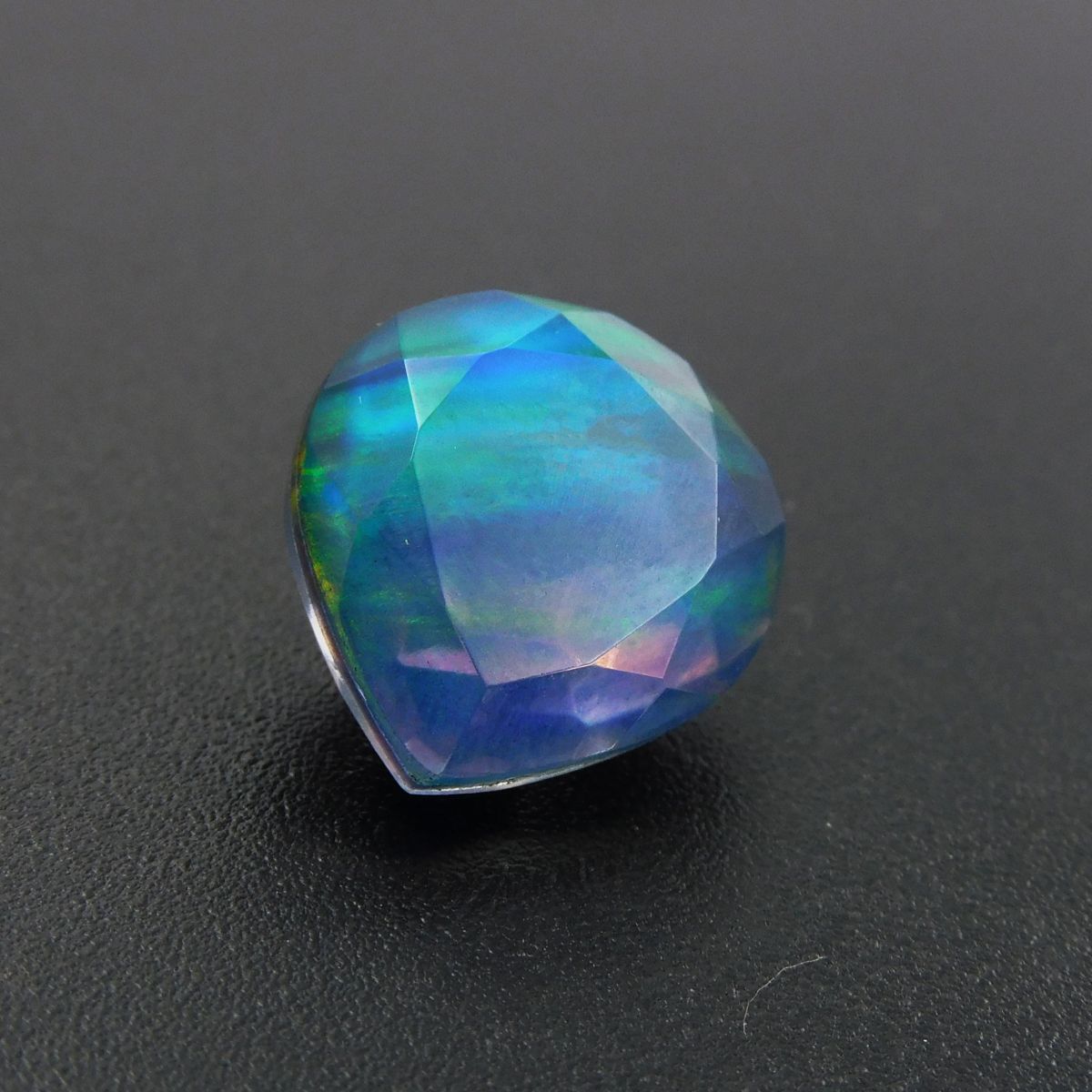 Ring Size Boulder Opal Pear Cut Fire OPAL 9.5Ct Natural Loose Gemstone CERTIFIED