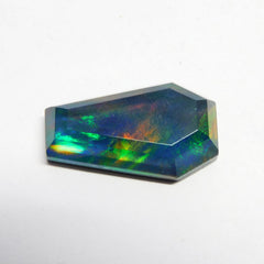 Doublet Multi Color Opal 10.80 Ct Natural Doublet Opal Gemstone CERTIFIED Fancy