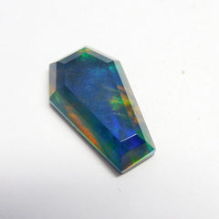Doublet Multi Color Opal 10.80 Ct Natural Doublet Opal Gemstone CERTIFIED Fancy