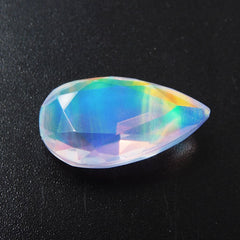 Ring Size Opal Pear Cut 13.25 Ct CERTIFIED Natural Doublet Opal Loose Gemstone