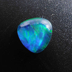 Pear Cut Natural Doublet Multi Color Opal 3.5 Ct Doublet Opal Gemstone CERTIFIED