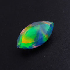 16.20 Ct Doublet Each Natural Boulder Opal Loose Gemstone CERTIFIED Marquise Cut