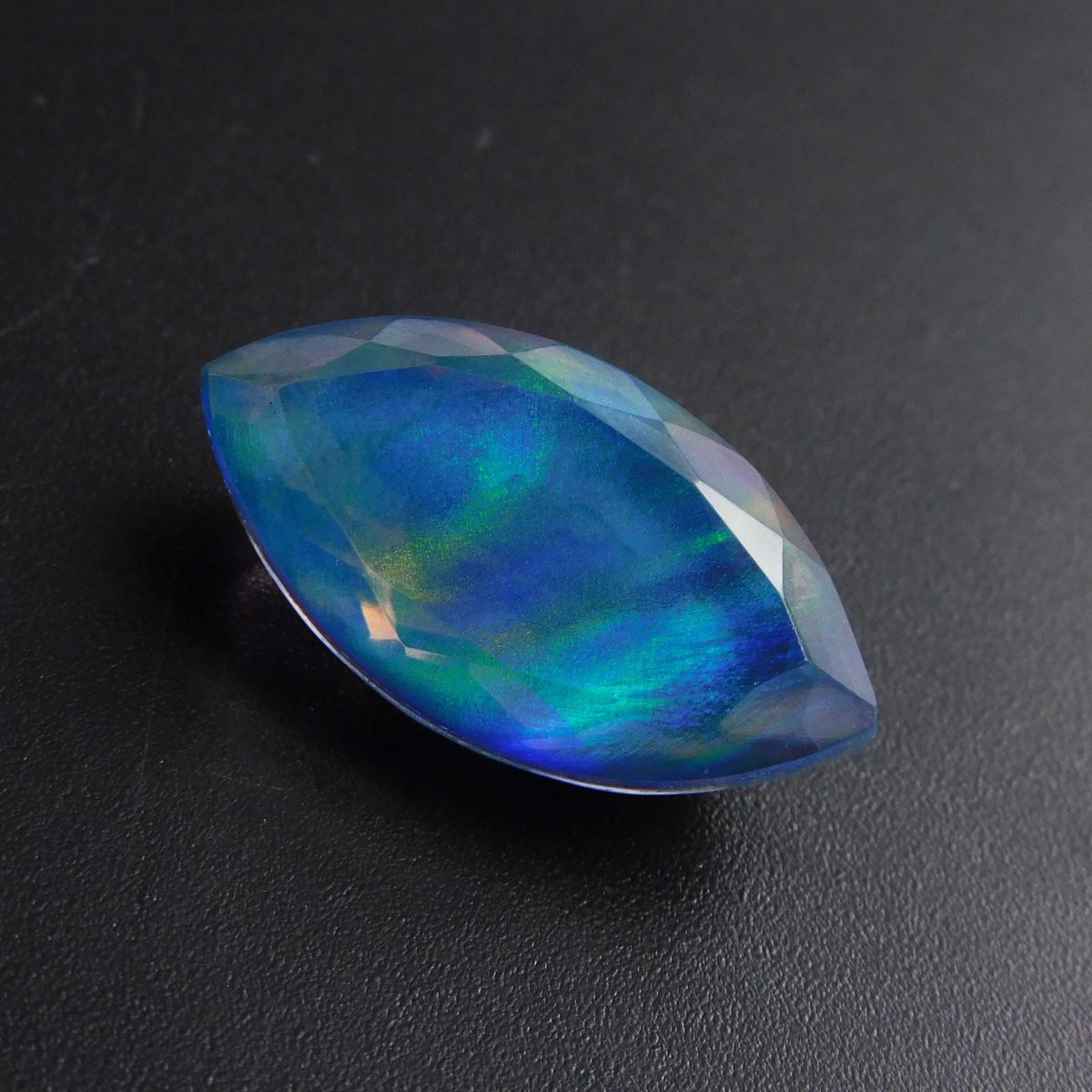 Marquise Cut Loose Gemstone Doublet Each 19.15 Ct CERTIFIED Natural Boulder Opal