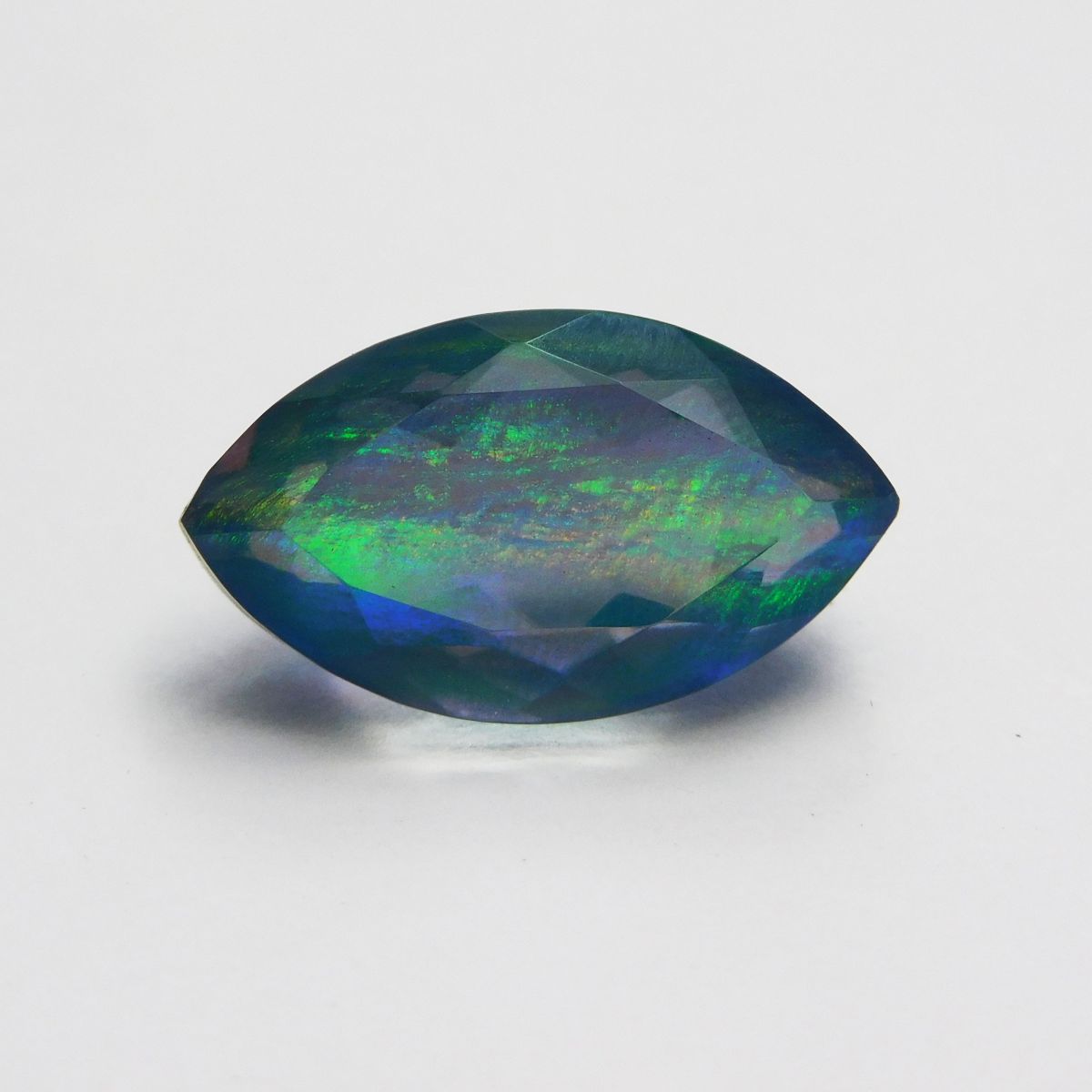 Natural Boulder Opal 11.40 Ct Marquise Cut Doublet Each CERTIFIED Loose Gemstone
