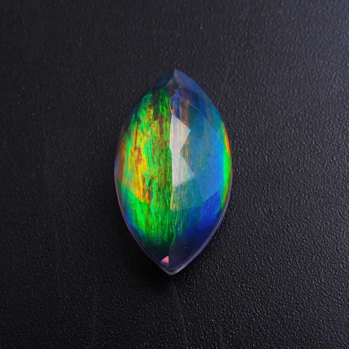 Marquise Cut Loose Gemstone Doublet Each 11.75 Ct CERTIFIED Natural Boulder Opal