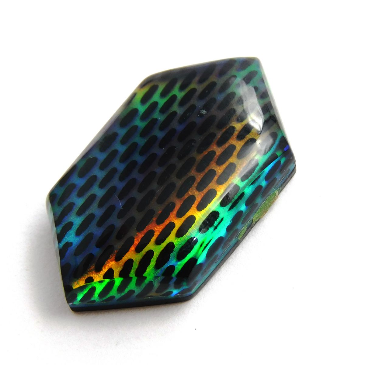 CERTIFIED 16.00 Carat Natural Opal Doublet Multi-Color Fancy Cut Loose Gemstone