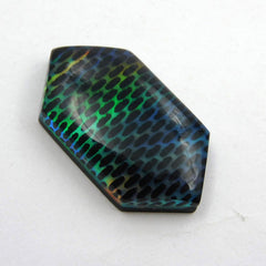 Opal Doublet Multi-Color CERTIFIED 14.30 Carat Fancy Cut Natural Loose Gemstone