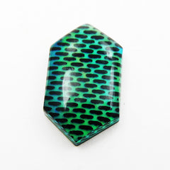 11.70 Ct Natural Opal Doublet Multi-Color CERTIFIED Fancy Cut Loose Gemstone