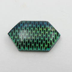11.70 Ct Natural Opal Doublet Multi-Color CERTIFIED Fancy Cut Loose Gemstone