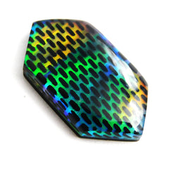 13.85 Carat CERTIFIED Natural Opal Doublet Multi-Color Fancy Cut Loose Gemstone