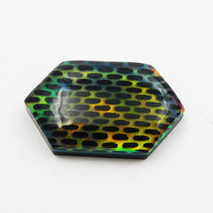 Fancy Cut 10.90 Carat Natural Opal Doublet CERTIFIED Multi-Color Loose Gemstone