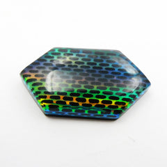 Natural Opal Doublet Multi-Color CERTIFIED 18.70 Carat Fancy Cut Loose Gemstone