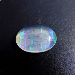 Doublet Opal Oval Cut 20.50 Ct Multi Color Natural Loose Gemstone CERTIFIED