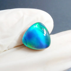 Natural Multi Color Pear Cut Doublet Opal 3.85 Ct CERTIFIED Loose Gemstone