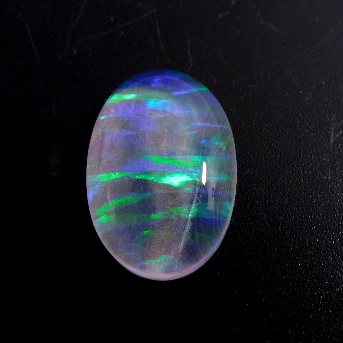 CERTIFIED Boulder Opal 21.25 Ct Natural Multi Color Loose Gemstone Oval Cut
