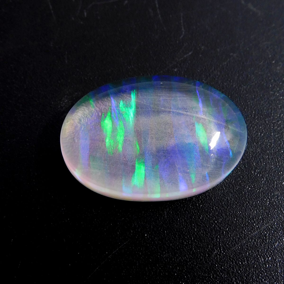 CERTIFIED Boulder Opal 21.25 Ct Natural Multi Color Loose Gemstone Oval Cut