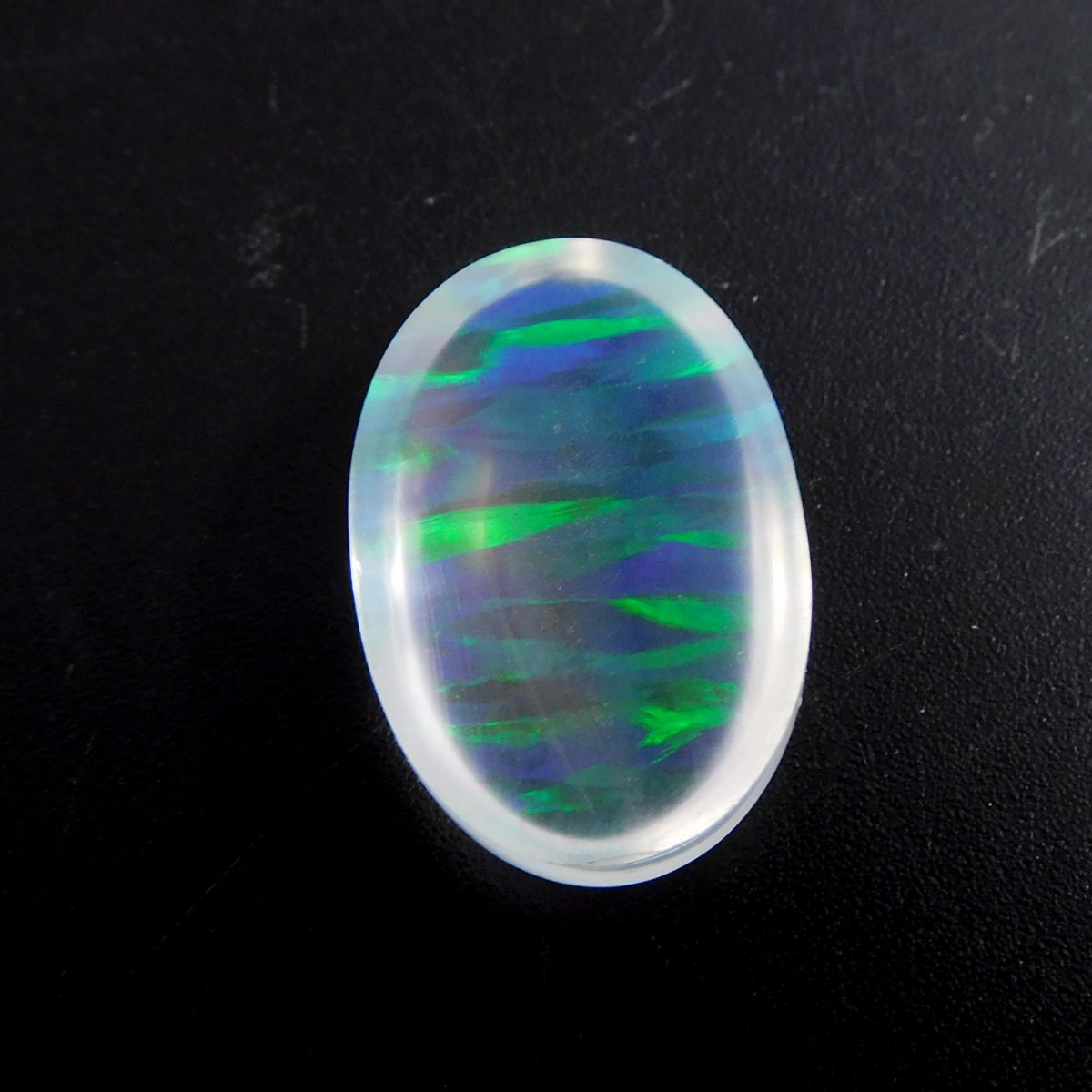 CERTIFIED Boulder Opal 21.25 Ct Natural Multi Color Loose Gemstone Oval Cut