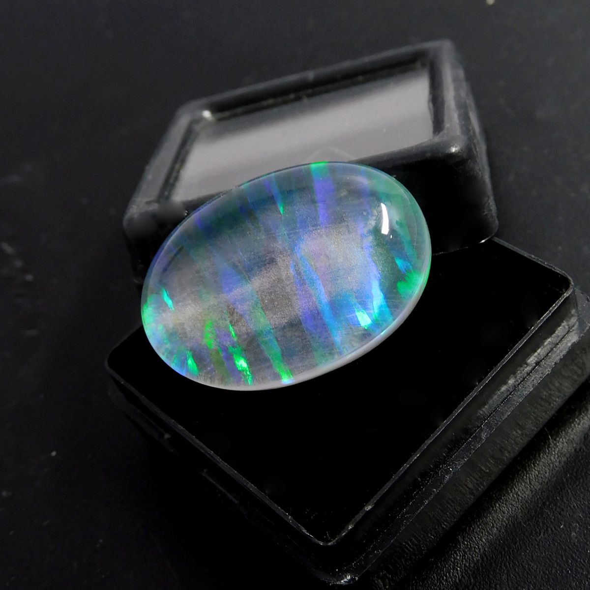 CERTIFIED Boulder Opal 21.25 Ct Natural Multi Color Loose Gemstone Oval Cut