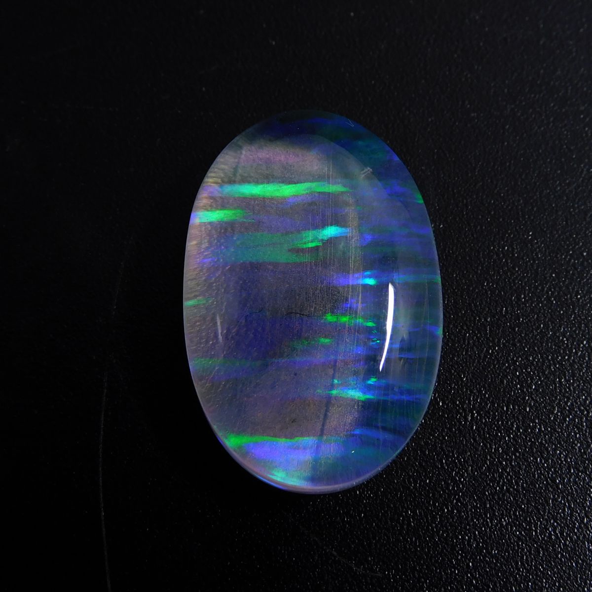 Oval Cut 21 Ct Natural Multi Color Opal CERTIFIED Rare Ethiopian Loose Gemstone