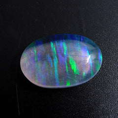 Oval Cut 21 Ct Natural Multi Color Opal CERTIFIED Rare Ethiopian Loose Gemstone