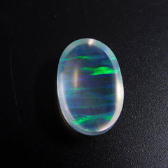 Oval Cut 21 Ct Natural Multi Color Opal CERTIFIED Rare Ethiopian Loose Gemstone