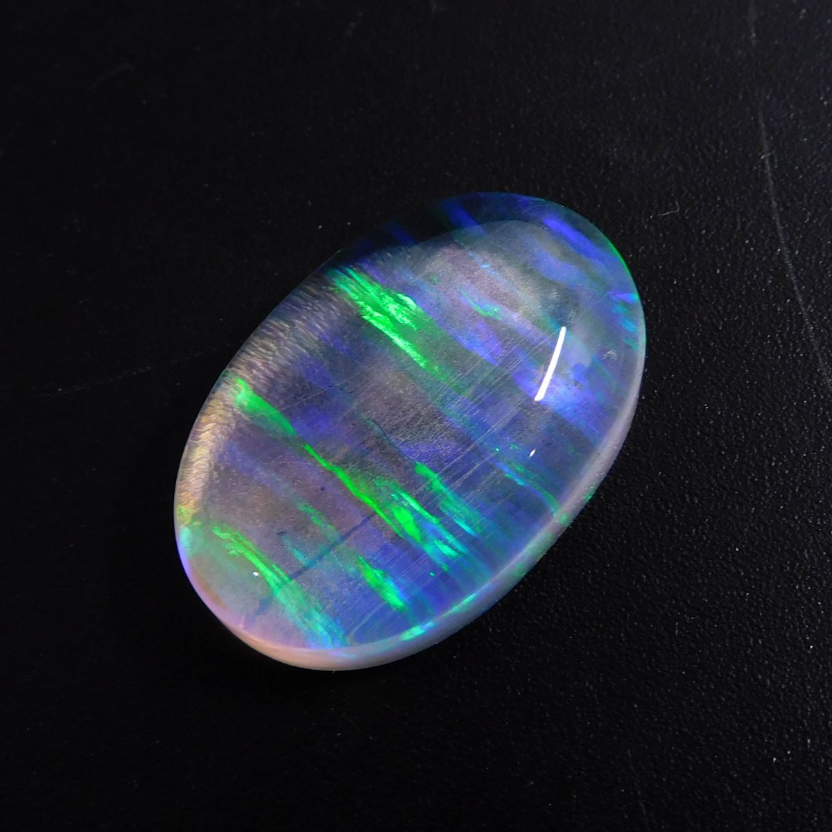 Oval Cut 21 Ct Natural Multi Color Opal CERTIFIED Rare Ethiopian Loose Gemstone