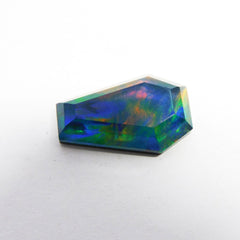 CERTIFIED 11.20 Ct Natural Doublet Opal Fancy Cut Loose Gemstone Multi Color