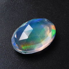 CERTIFIED 13.85 Ct Natural Fire OPAL Brilliant Oval Cut Loose Gemstone