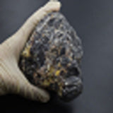 CERTIFIED 550.2 Ct Natural Red Amber Uncut Raw Loose Gemstone Rough Best Quality