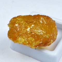 45.50 Ct Natural Amber Orange Rough Earth Mined CERTIFIED Loose Gemstones