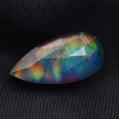 6.35 Carat Natural Doublet Opal Pear Shape Ring Size Loose Gemstone CERTIFIED