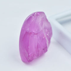 53.45 Ct Pink Zircon Natural Uncut Rough CERTIFIED Loose Gemstone Zircon Rough