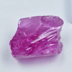 Natural Pink Rough Zircon 104.00 Carat Uncut Raw Rough CERTIFIED Loose Gemstone