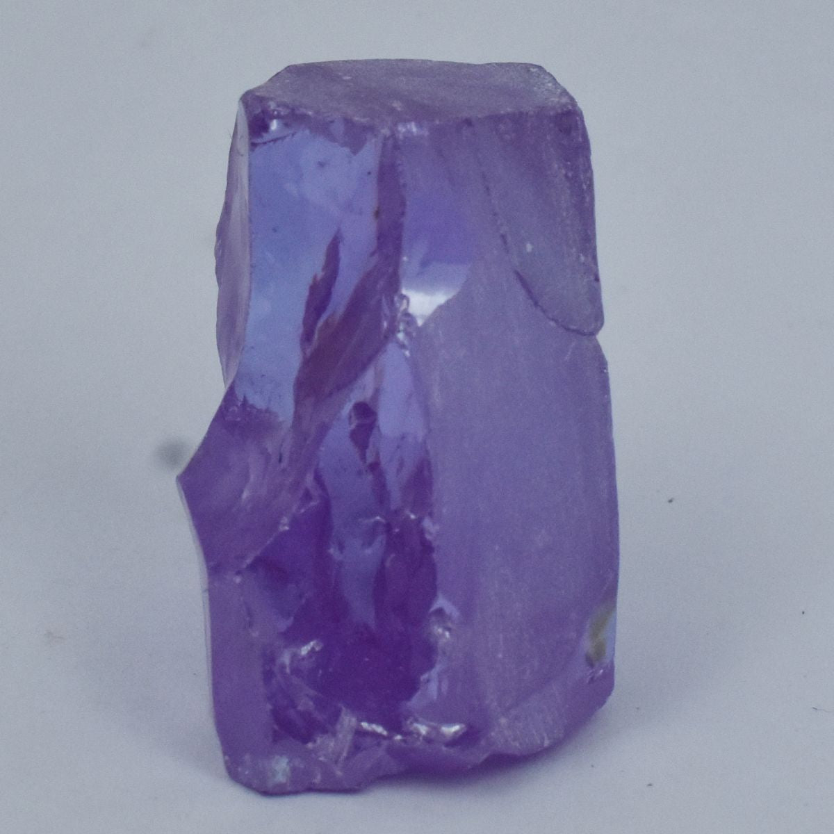CERTIFIED Natural 123.23 Ct Zircon Uncut Rough Purple Loose Gemstone