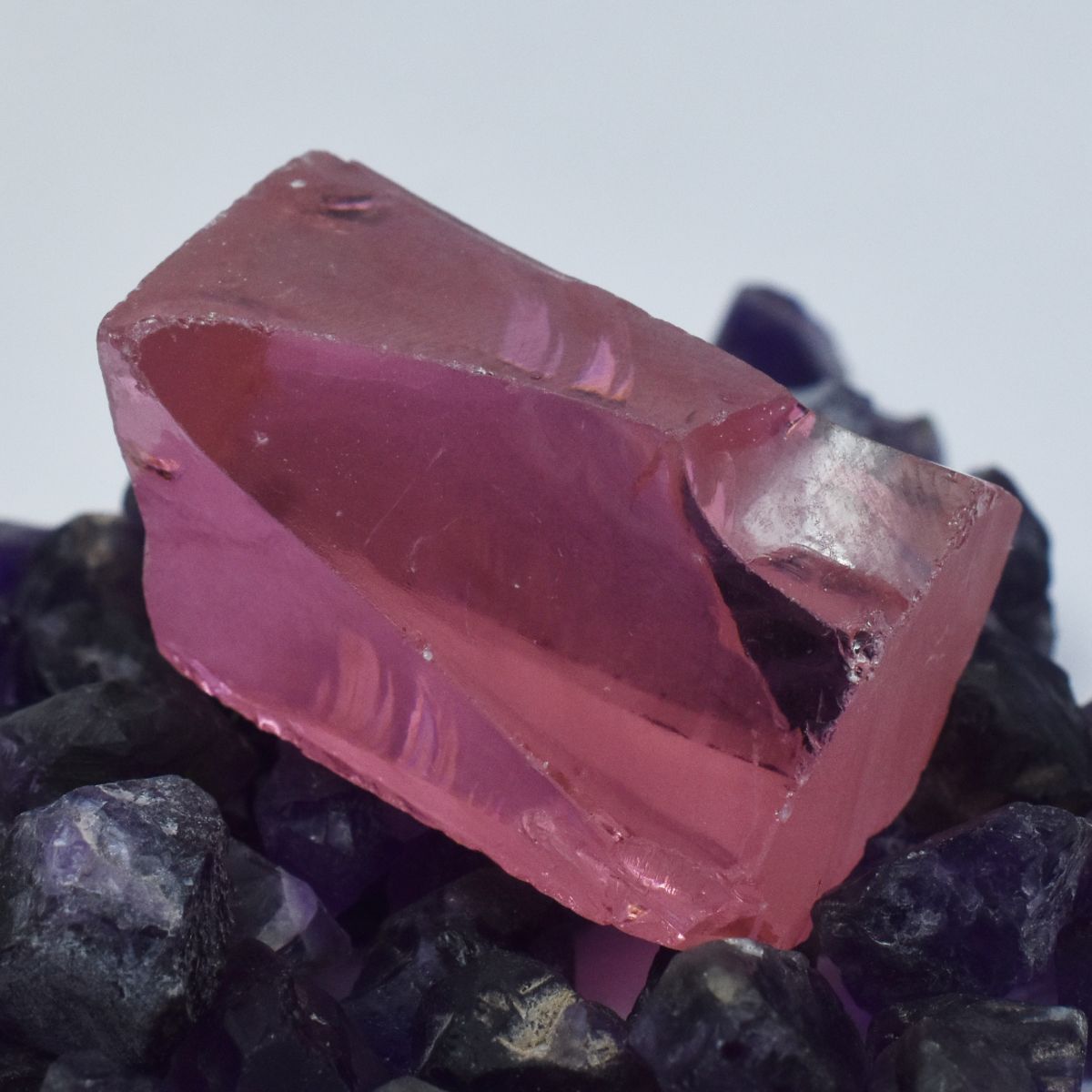 Natural Pink Zircon 294.67 Ct Rough CERTIFIED Uncut Rough Natural Loose Gemstone