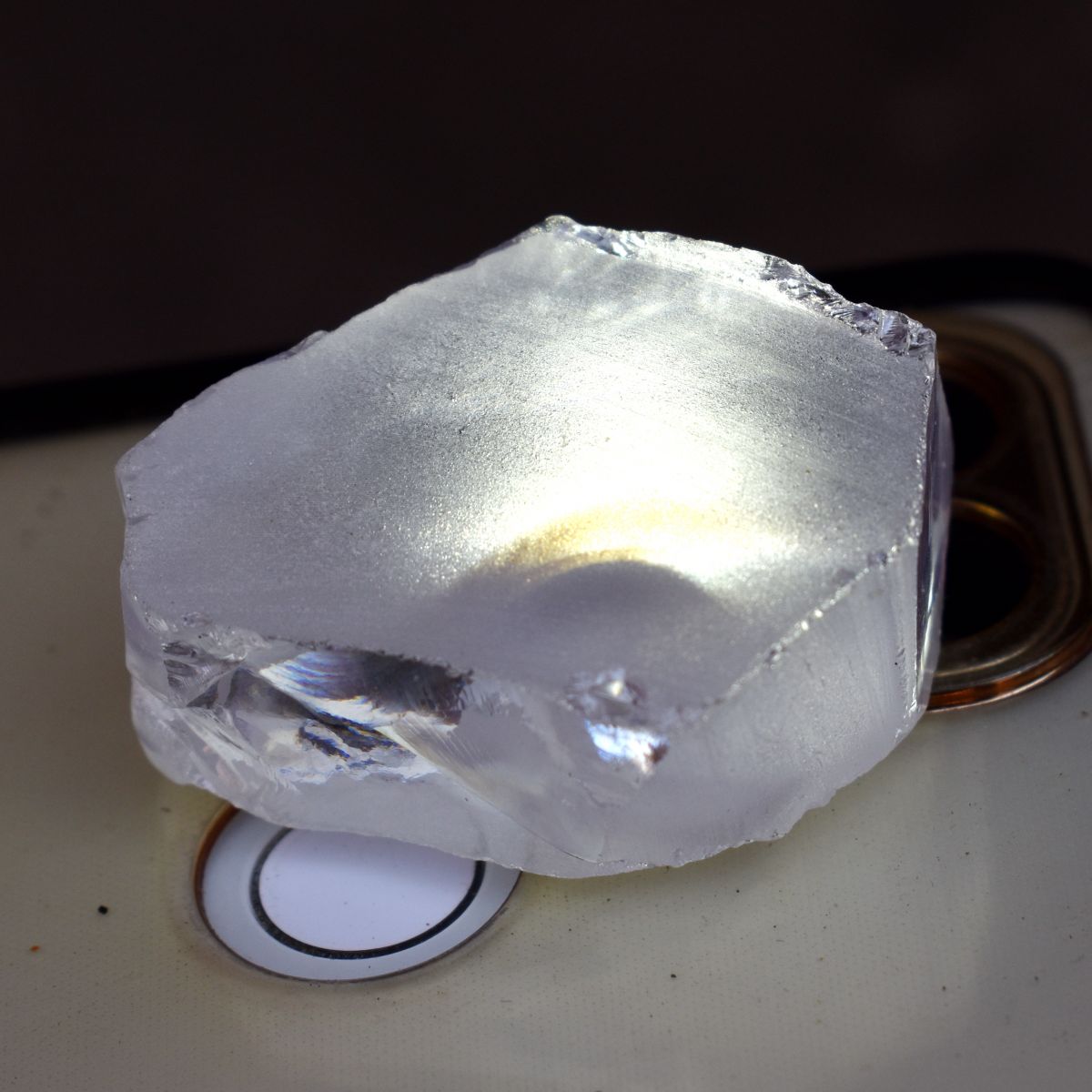 159.9 Ct NATURAL Zircon Earth Mined CERTIFIED White Zircon Loose Gemstone ROUGH