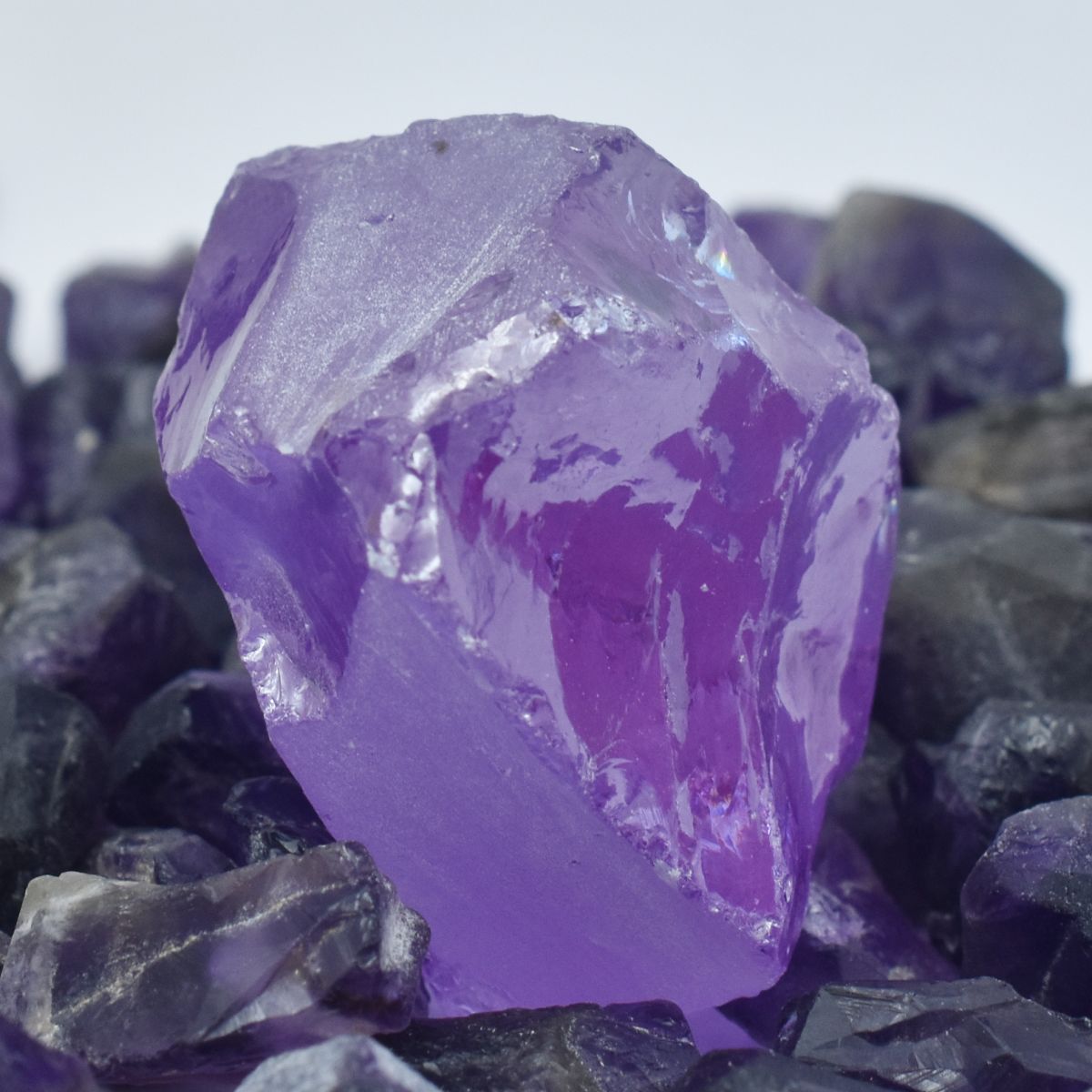 Uncut Raw Natural Purple Zircon 165.23 Ct Rough CERTIFIED Zircon Loose Gemstone