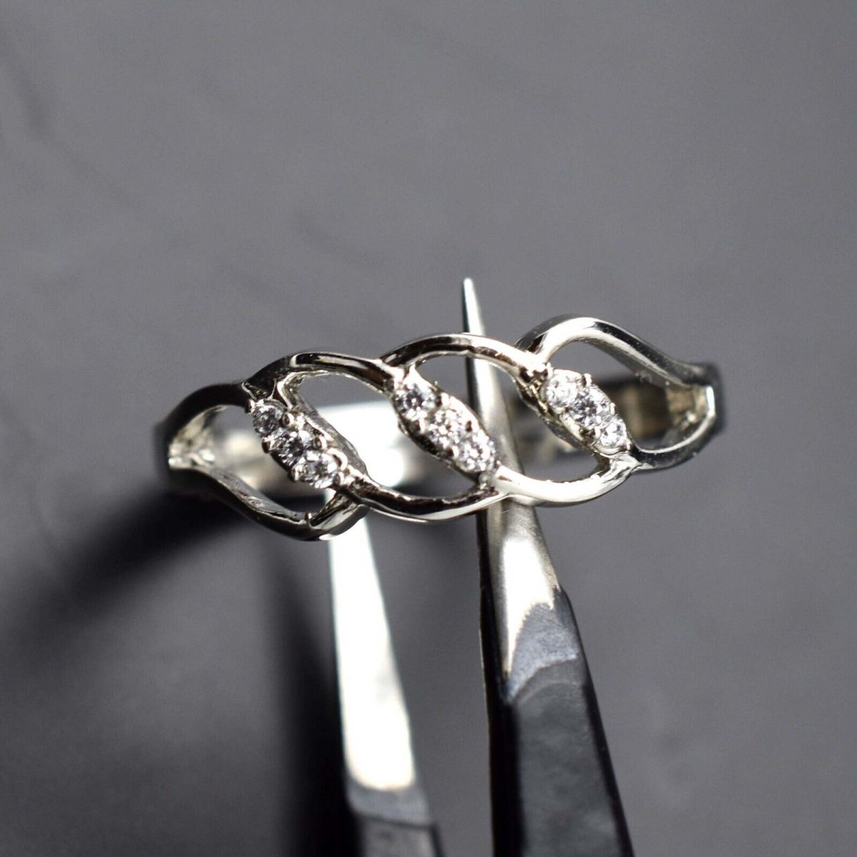 11.00 Ct Engagment ring 925 Sterling Silver Ring CERTIFIED Moissanite Rings