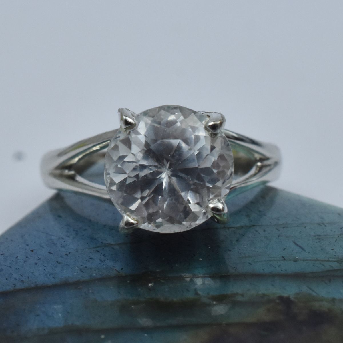 handmade sapphire ring