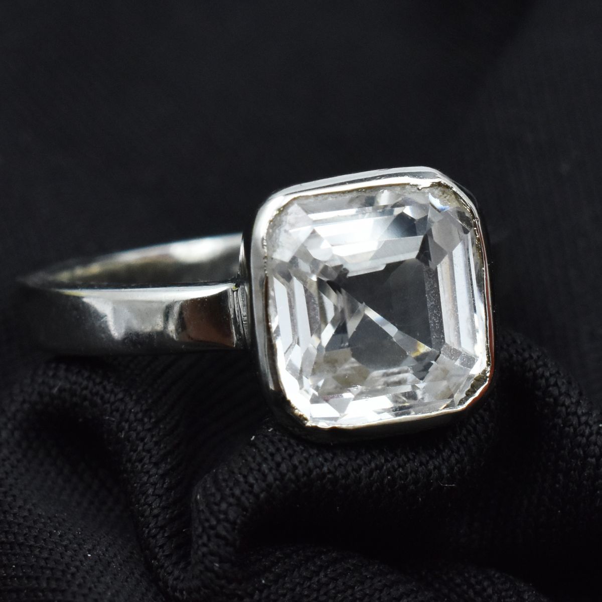handmade sapphire ring