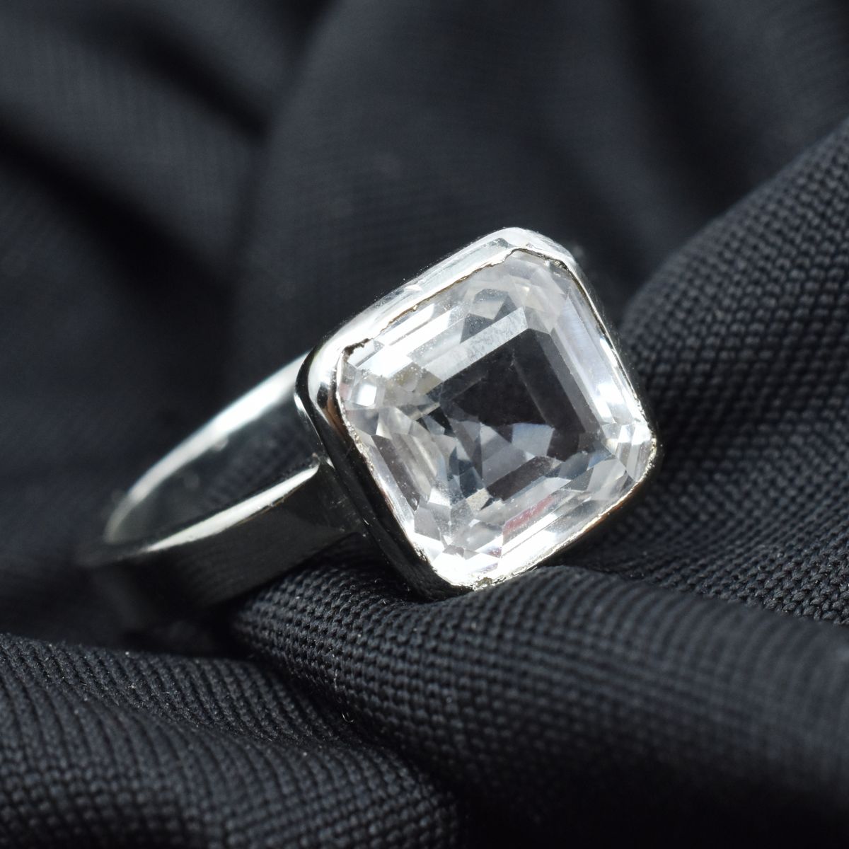 handmade sapphire ring