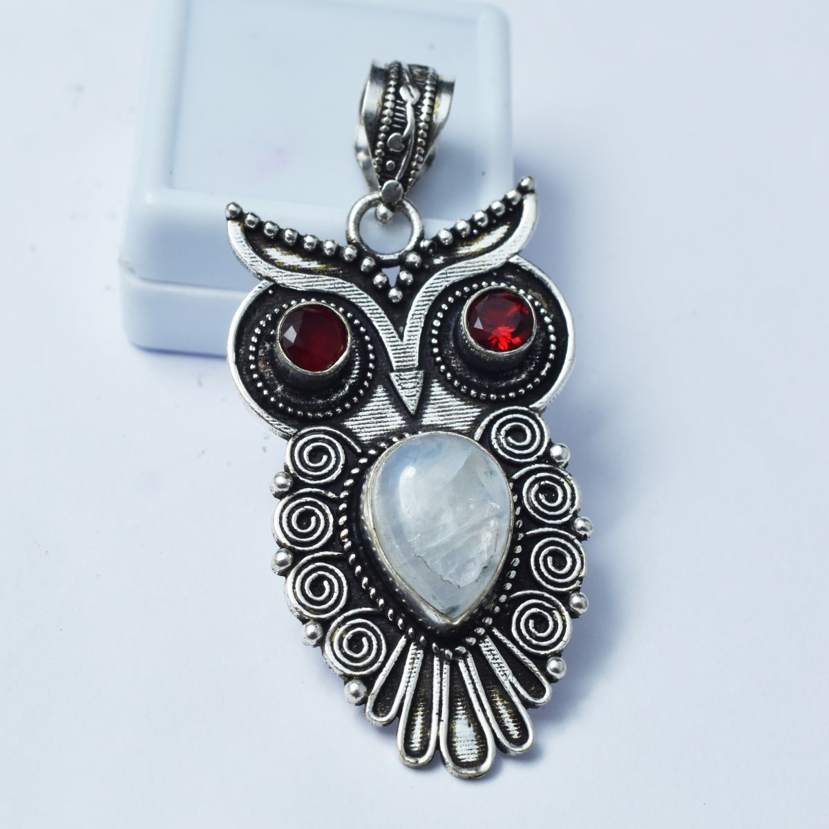 handmade gemstone pendant