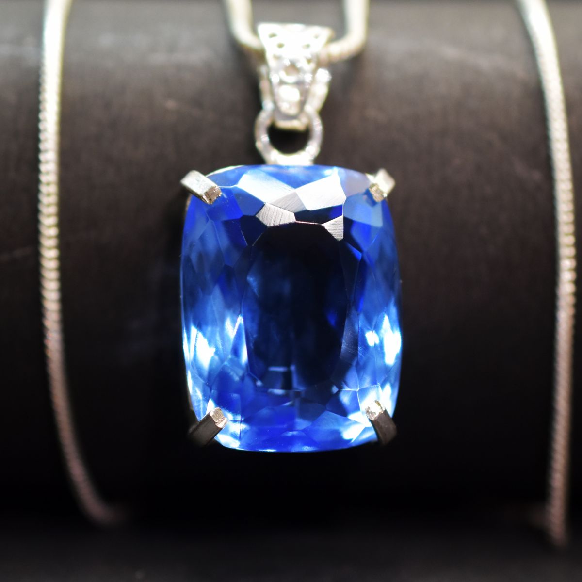 natural topaz pendant