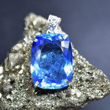 natural topaz pendant