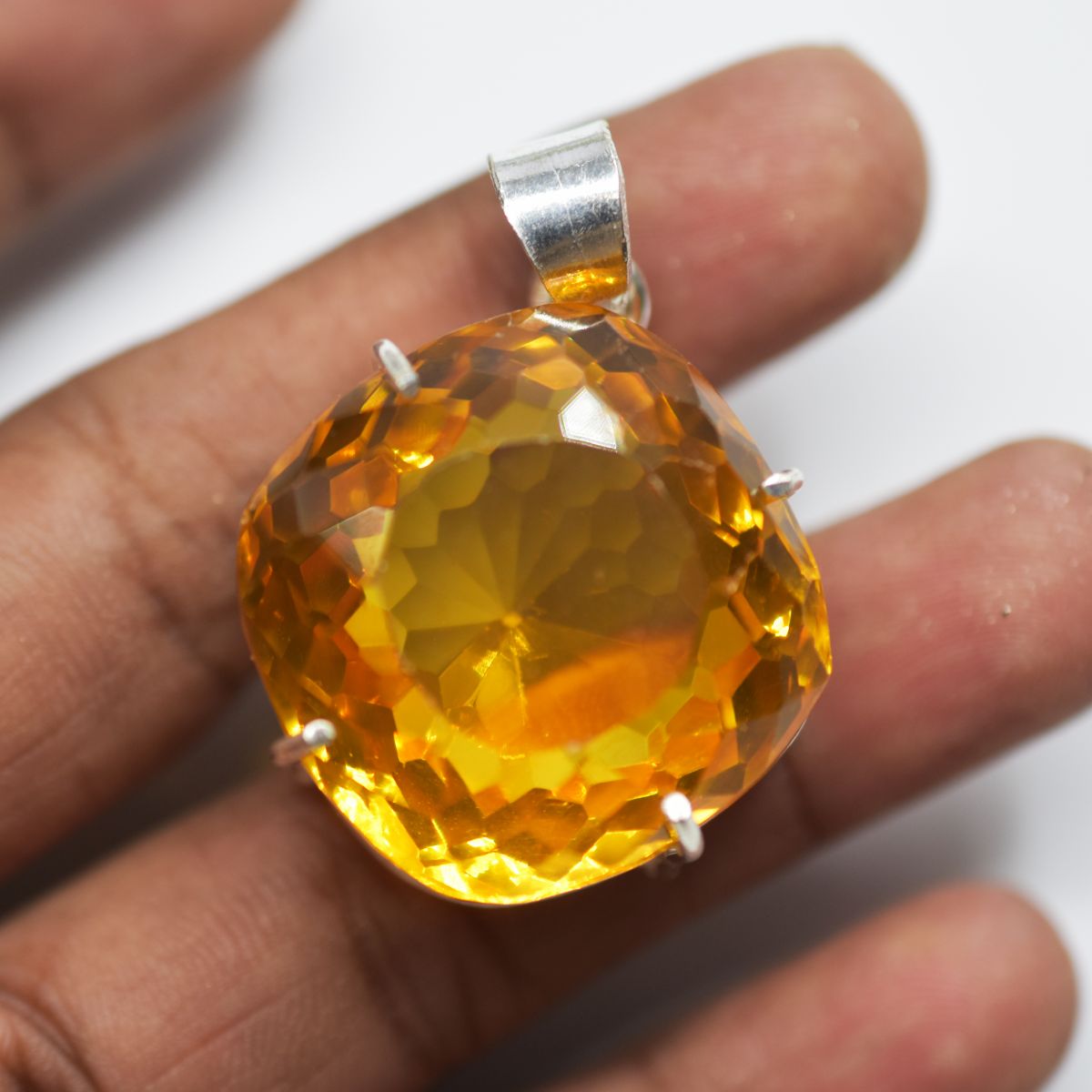 topaz pendant for women