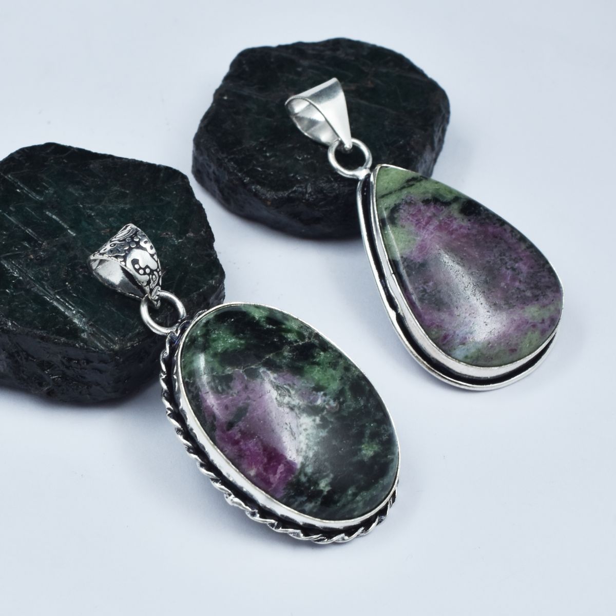 natural ruby pendant