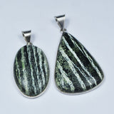 sterling silver opal pendant