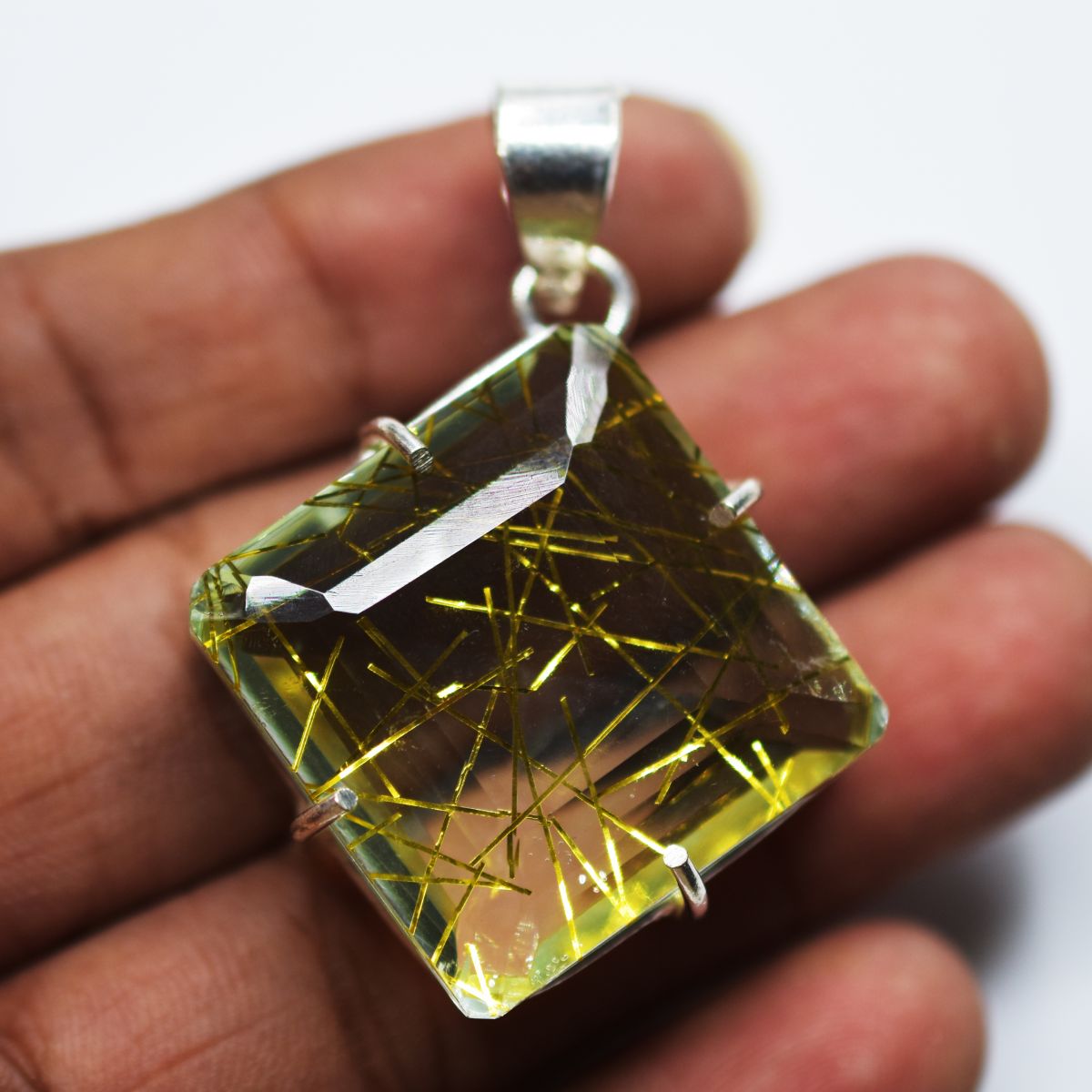 topaz pendant for women