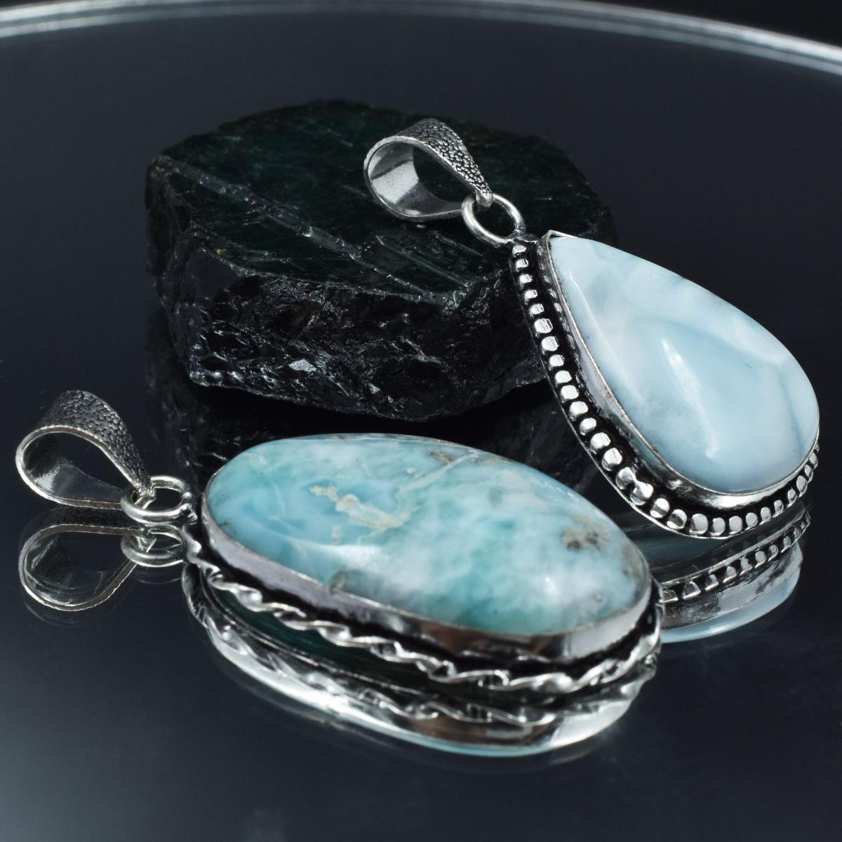 natural gemstone pendant