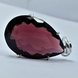94 Ct Ametrine Pear 925 Sterling Silver Pendant Natural Loose Gemstone CERTIFIED